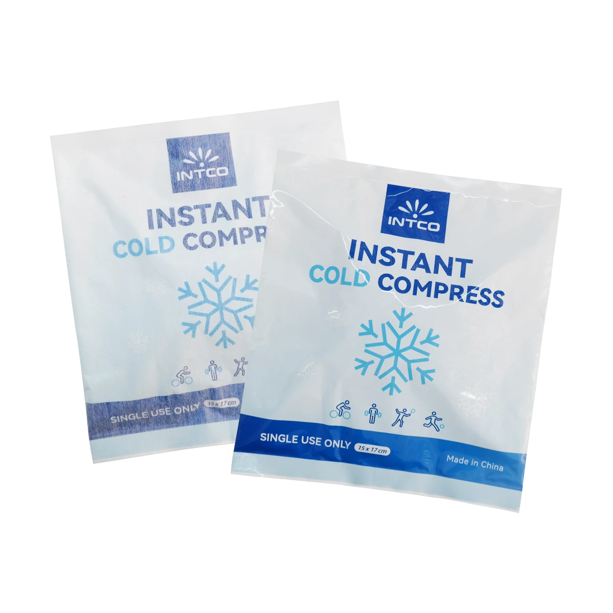 INTCO gel packs are a popular option for cold compresses due to their flexibility and convenience.