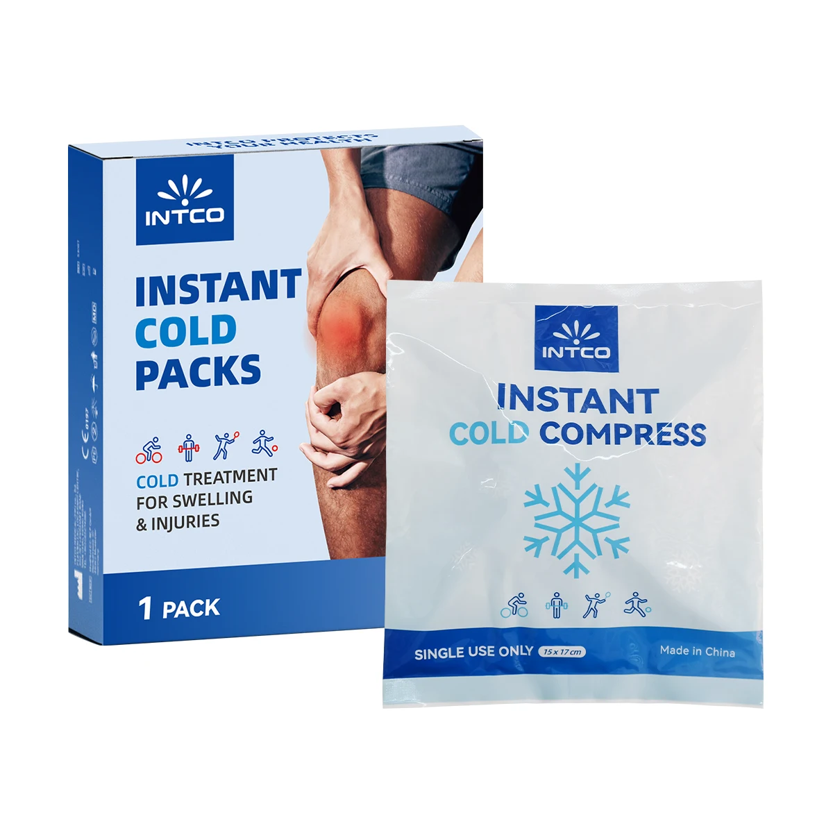 Using instant cold packs offers numerous advantages for treating bruises.