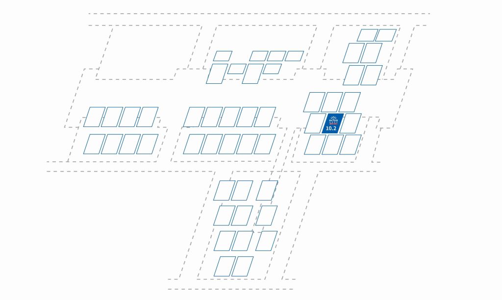 Booth location map