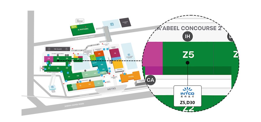 INTCO Medical Stereoscopic booth plan