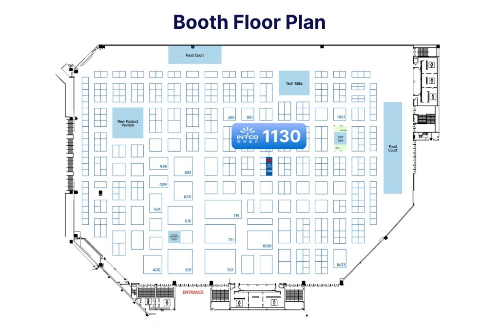 Booth Floor Plan