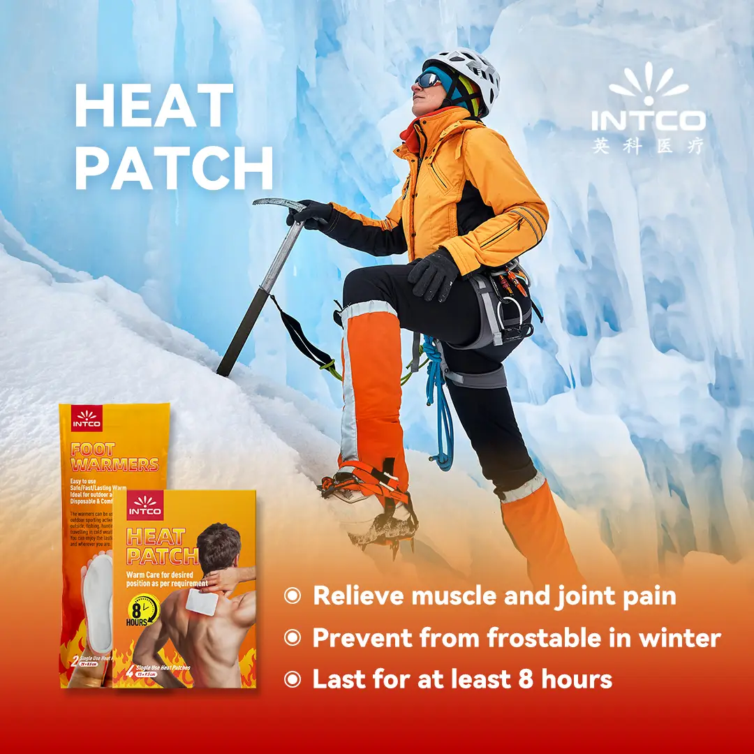 heat patch for iceberg climbers